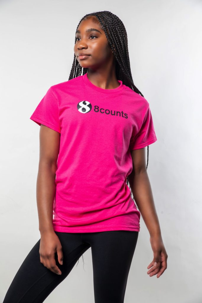 8counts Everyday Pink T-Shirt